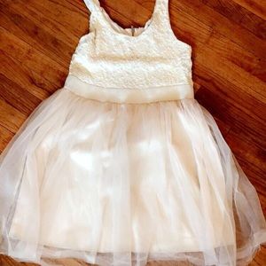 Tull Ivory Dress with Zipper